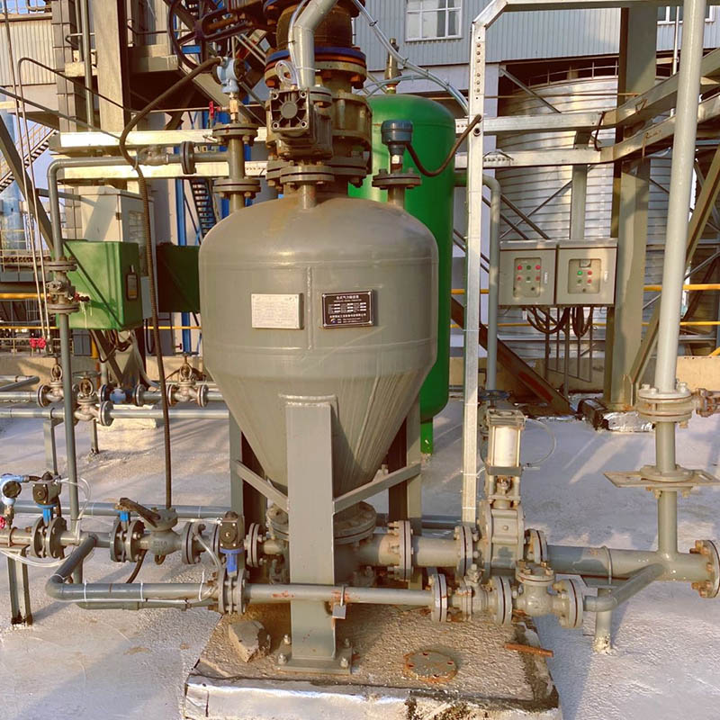positive pressure pneumatic conveying