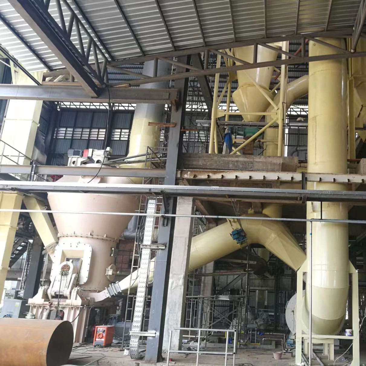 Oil Drilling Grade Vertical Roller Mill For Bentonite Grinding